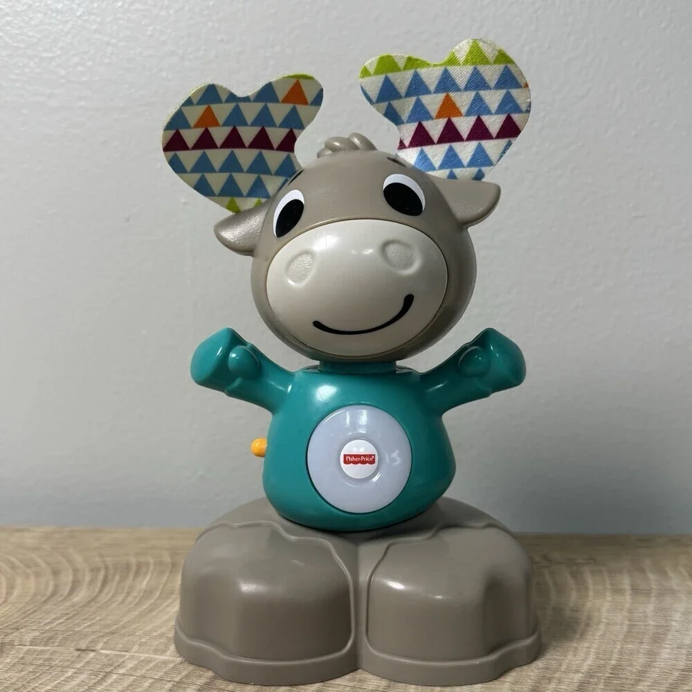 Fisher Price Linkimals Musical Moose Counting Educational Lights Sounds Toy 2018